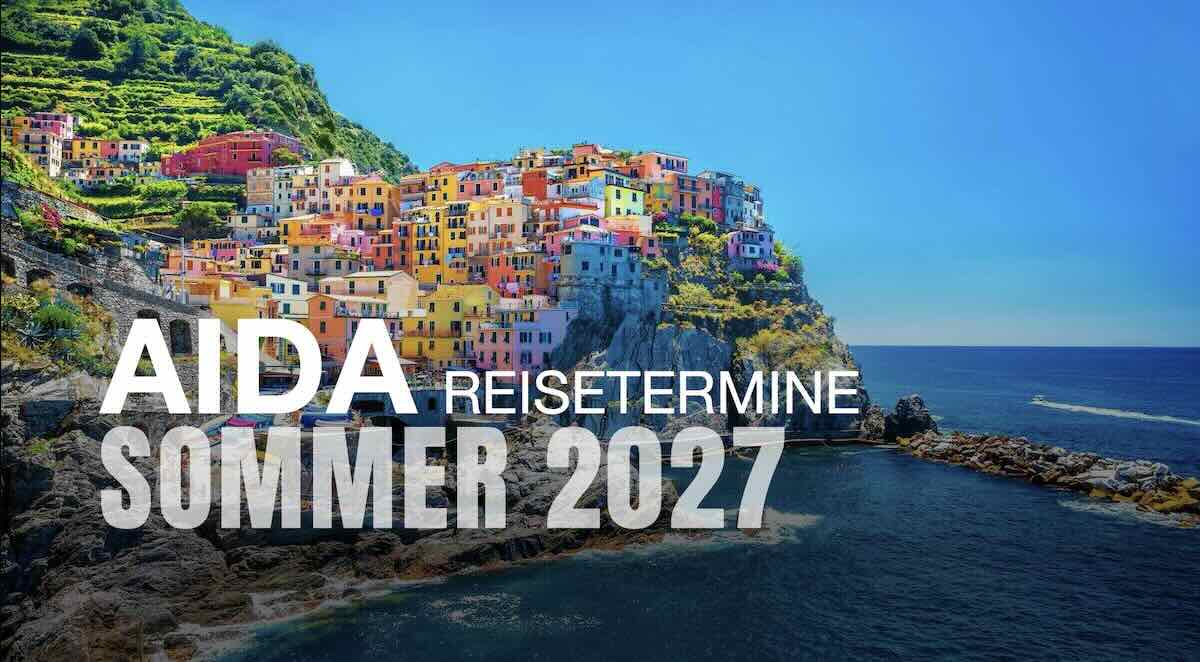 aida cruises routen sommer 2027 kachel